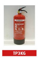 Extintor de 3 kg dePolvo y Gase 